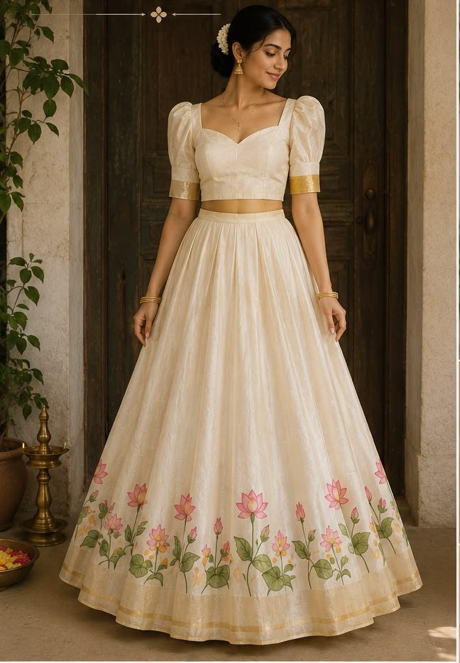 ✨ Onam Outfit Designs 2026 🌼 _ Skirt & Top Edition – Part 1